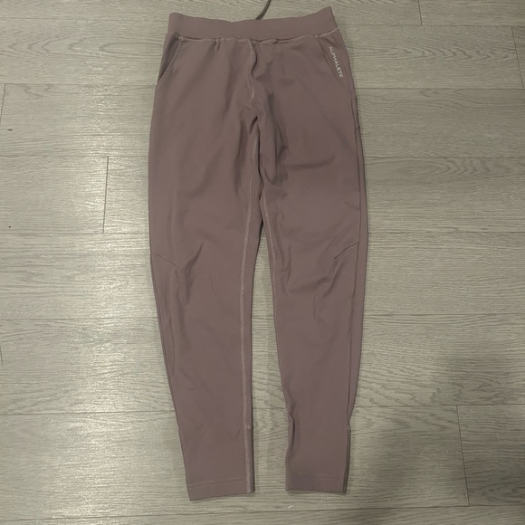 Alphalete Tight Joggers Drawstring Dusty Pink Size S - Picture 1 of 5